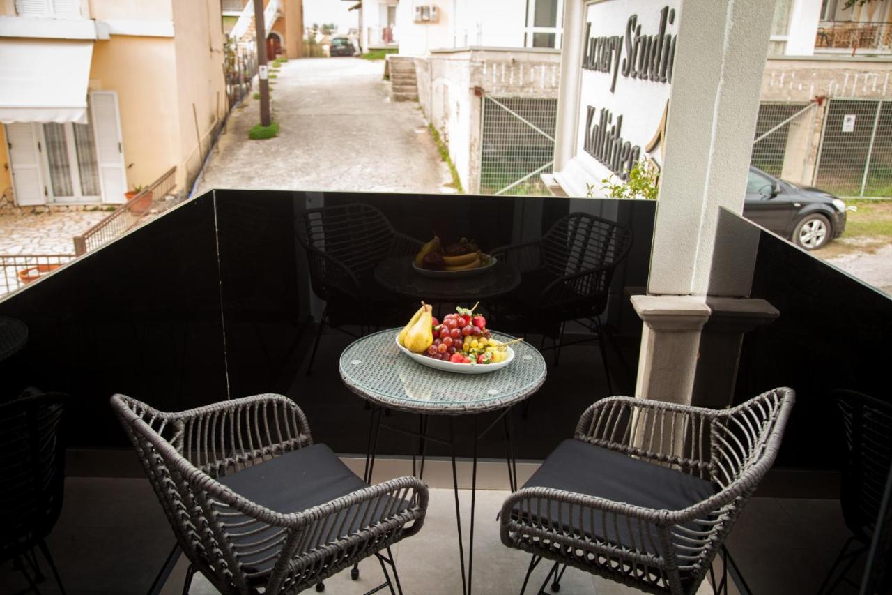 Luxury Studios Kallithea By Corfuescapes Kanali  ภายนอก รูปภาพ